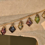 Ekiti 130cm Bauble Garland - Mixed Colours