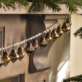 Ekiti 130cm Bauble Garland - Antique Gold