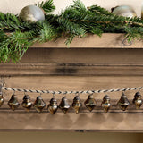 Ekiti 130cm Bauble Garland - Antique Gold