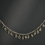 Ekiti 130cm Bauble Garland - Antique Gold