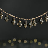 Ekiti 130cm Bauble Garland - Antique Gold