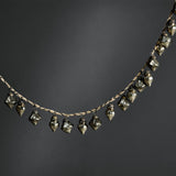 Ekiti 130cm Bauble Garland - Antique Gold