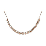 Ekiti 130cm Bauble Garland - Antique Gold & Rust
