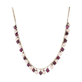 Ekiti 110cm Bauble Garland - Ruby & Copper