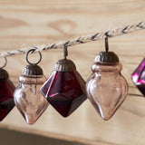 Ekiti 110cm Bauble Garland - Ruby & Copper