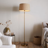 Ehadi Antique Floor Lamp Base - Antique Brass