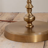 Ehadi Antique Floor Lamp Base - Antique Brass