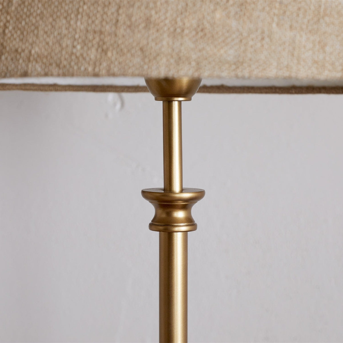 Ehadi Antique Floor Lamp Base - Antique Brass