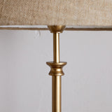 Ehadi Antique Floor Lamp Base - Antique Brass