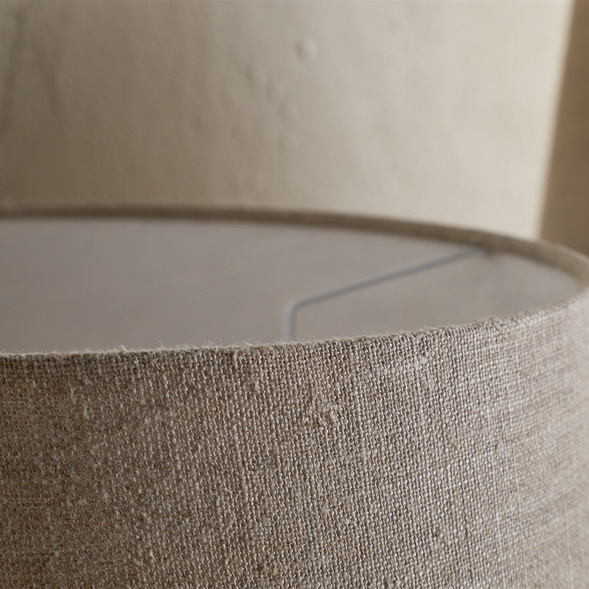Embaata Medium Linen Lampshade - Natural