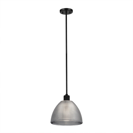 Hampstead 1 Light Pendant Light - Black