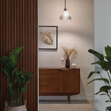 Hampstead 1 Light Pendant Light - Black