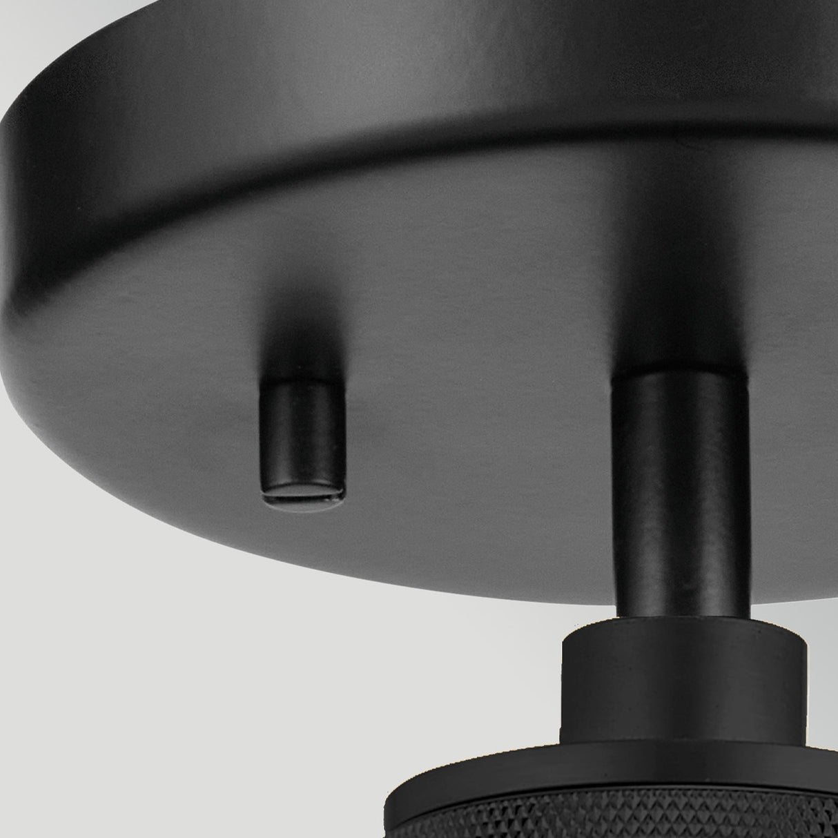 Hampstead 1 Light Pendant Light - Black