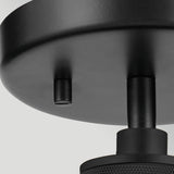Hampstead 1 Light Pendant Light - Black