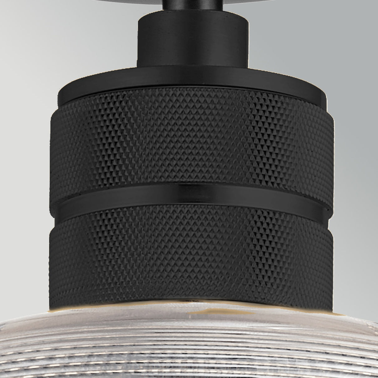 Hampstead 1 Light Pendant Light - Black
