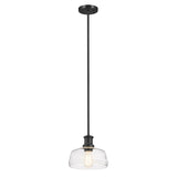 Notting Hill 1 Light Pendant Light - Graphite