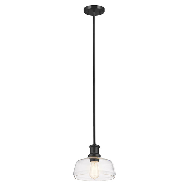 Notting Hill 1 Light Pendant Light - Graphite