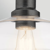 Notting Hill 1 Light Pendant Light - Graphite