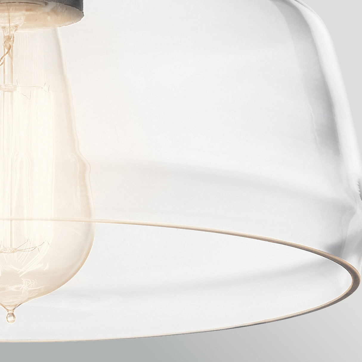 Notting Hill 1 Light Pendant Light - Graphite