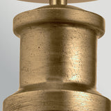 Notting Hill 1 Light Pendant Light - Painted Natural Brass
