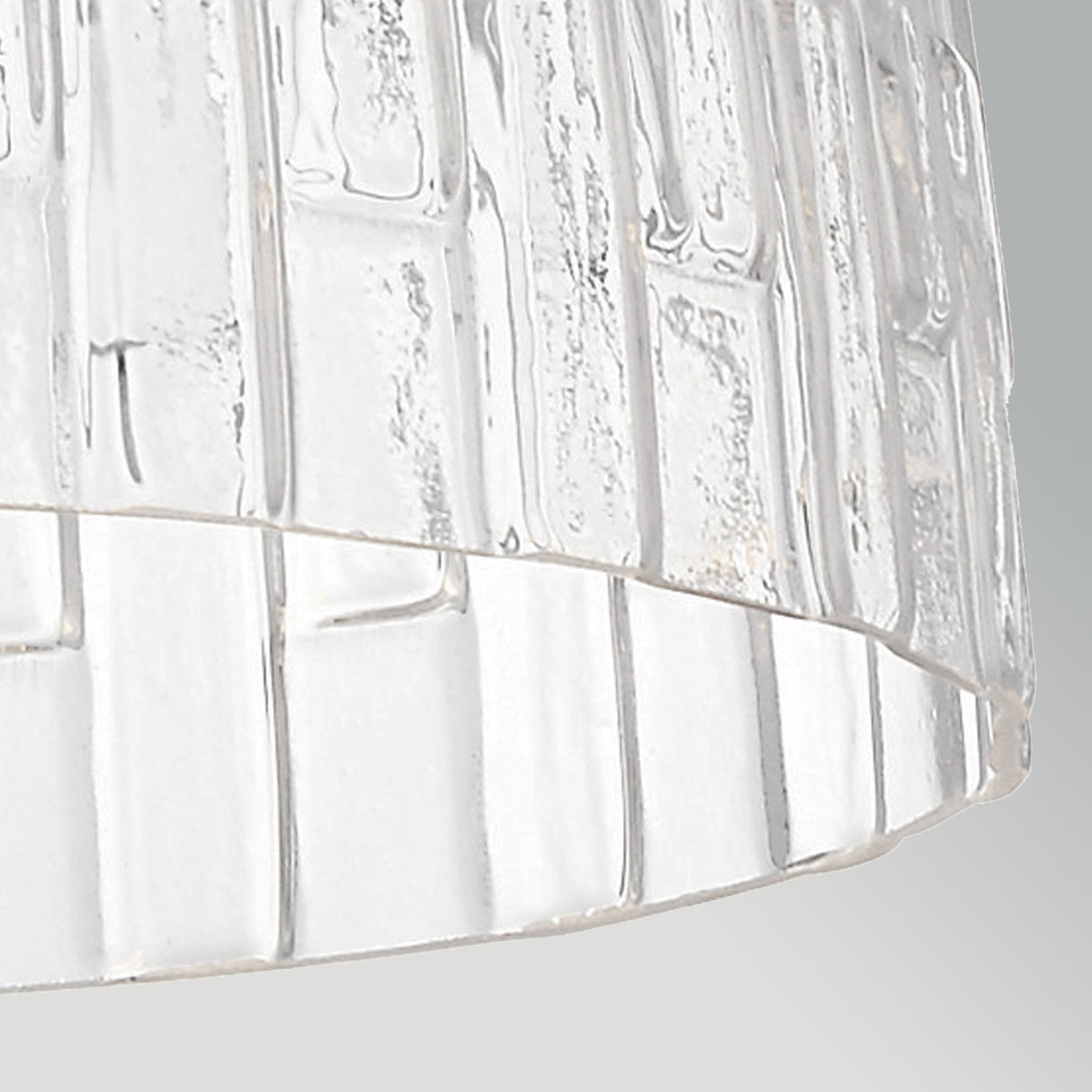 Windsor 1 Light Pendant Light - Black with Clear Faceted Glass