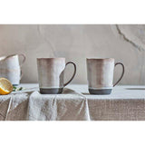 Edo Large Stoneware Mug - Slate - Set of 2