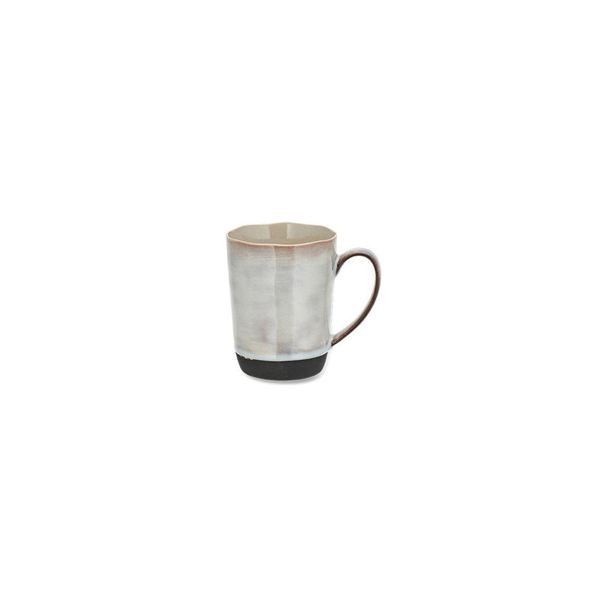 Edo Large Stoneware Mug - Slate - Set of 2