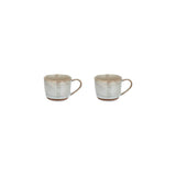 Edo Small Stoneware Mug - Terracotta - Set of 2