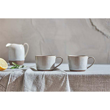 Edo Small Stoneware Mug - Terracotta - Set of 2