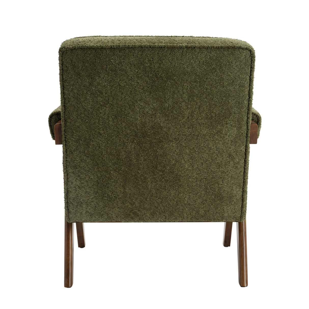 Ember Accent Chair - Leaf with Walnut