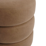 Emi Footstool - Mole with Black