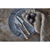 Ena Cheese Knife Set - Brushed Gold - Set of 2