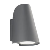 Exto exterior wall light in dark grey finish, alternative view