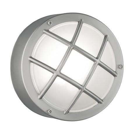 Wharf ceiling light in stainless steel finish