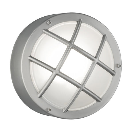 Wharf ceiling light in stainless steel finish, alternative view