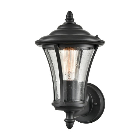 Alfresco wall light in dark grey finish