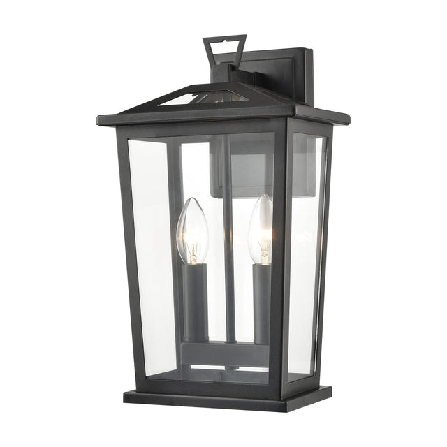 Dusk 2 light exterior wall light