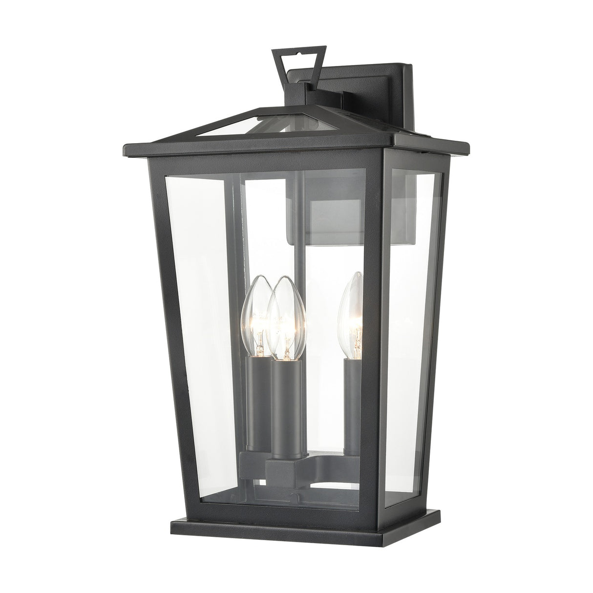 Dusk 3 light exterior wall light