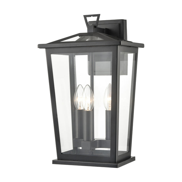 Dusk 3 light exterior wall light