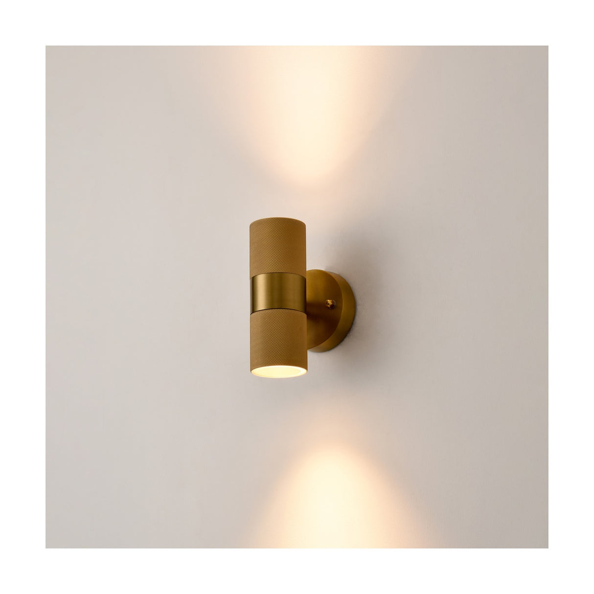 Exto 2 light exterior wall light, alternative view