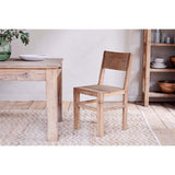 Fioni Reclaimed Wood Dining Chair - Natural