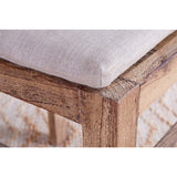 Fioni Reclaimed Wood Dining Chair - Natural