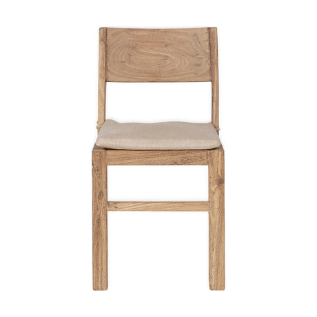 Fioni Reclaimed Wood Dining Chair - Natural