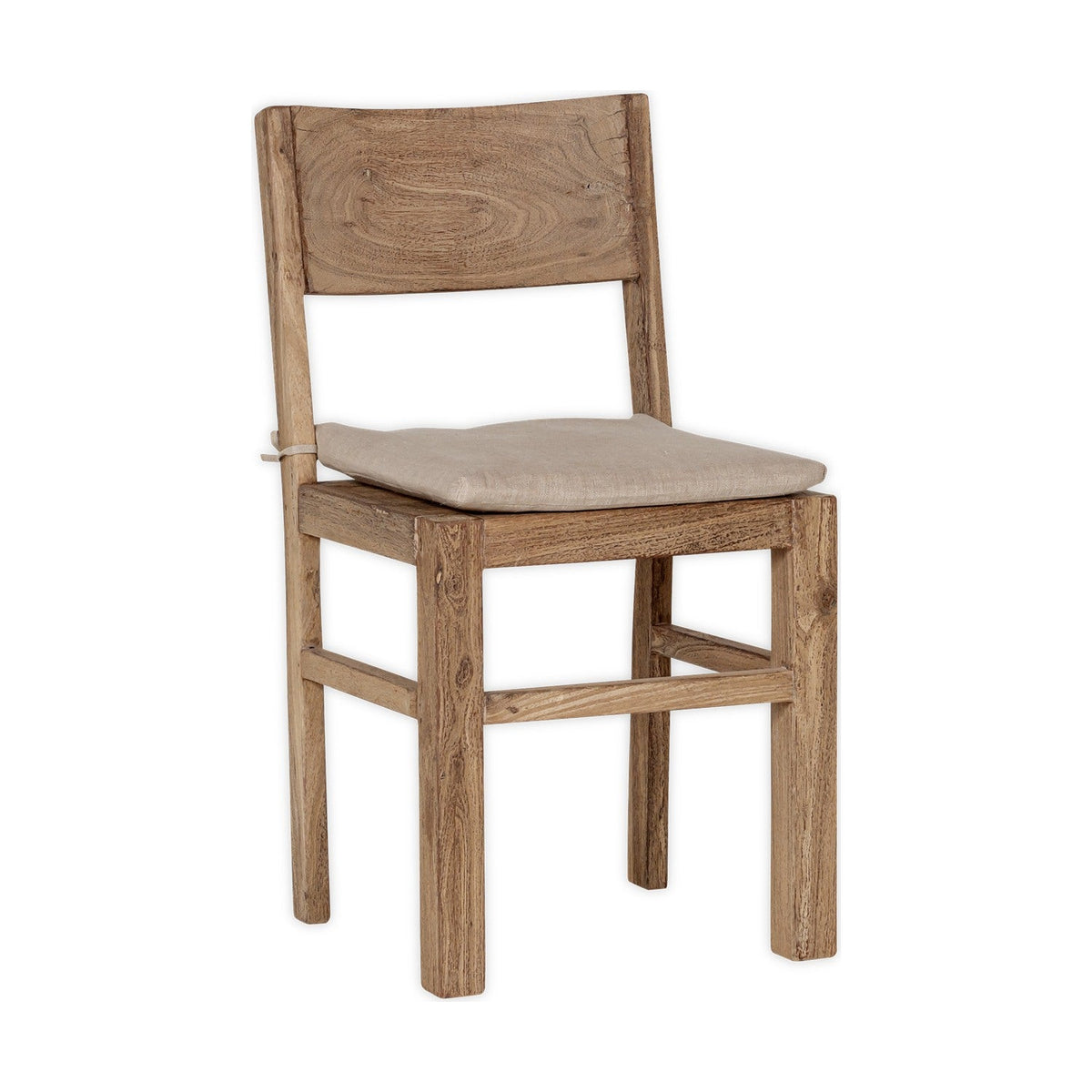 Fioni Reclaimed Wood Dining Chair - Natural