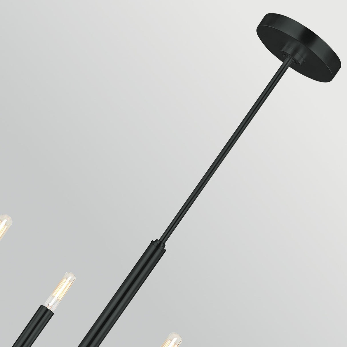 Brianna 6 Light Chandelier - Black