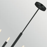 Brianna 6 Light Chandelier - Black