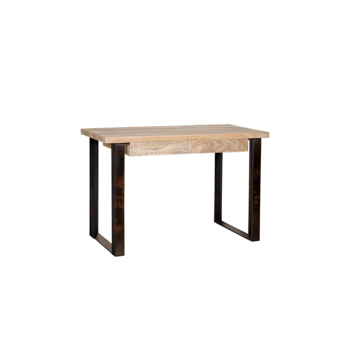 Fia Mango Wood & Iron Desk - Natural
