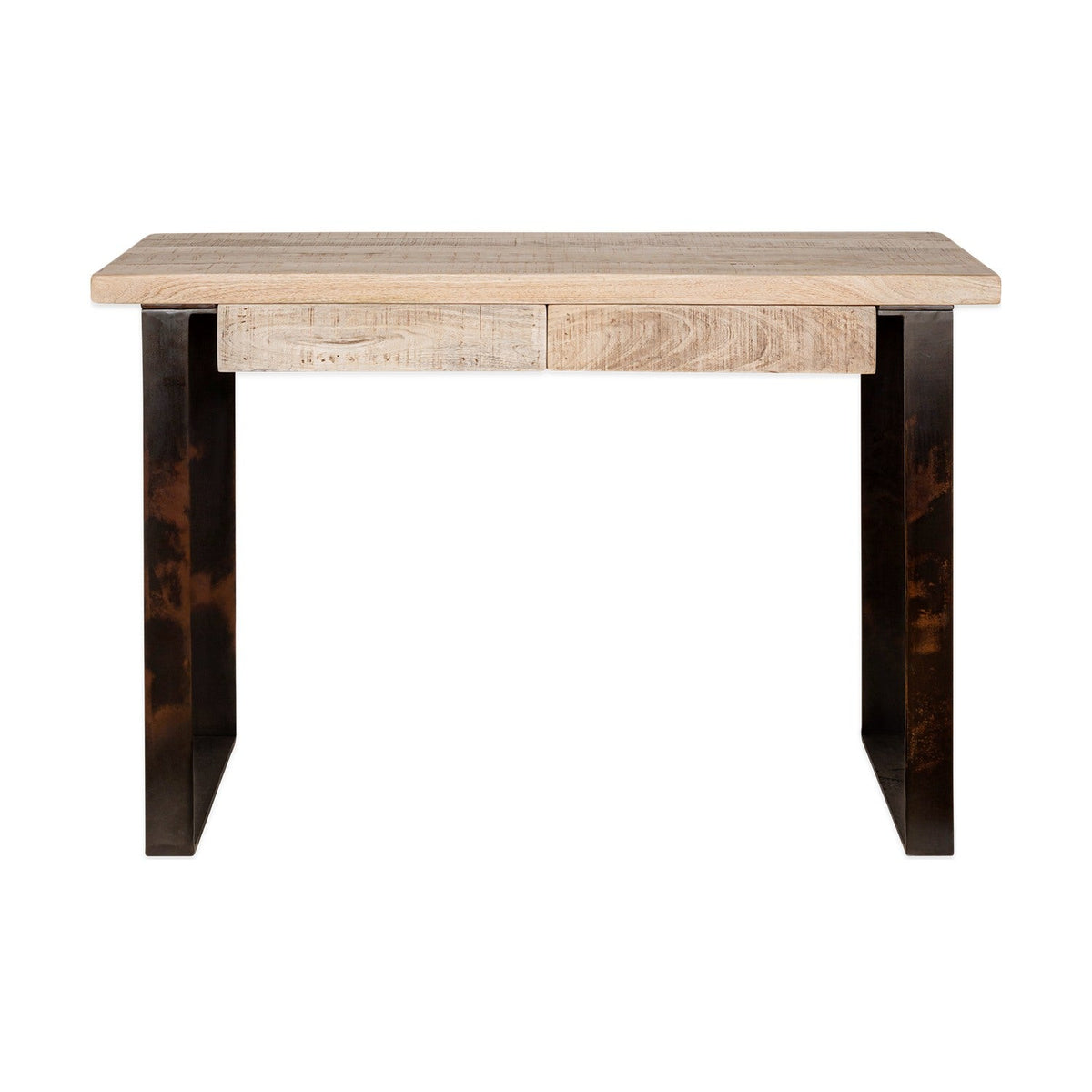 Fia Mango Wood & Iron Desk - Natural