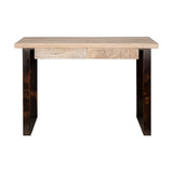 Fia Mango Wood & Iron Desk - Natural