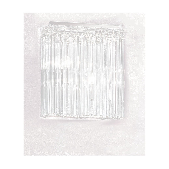 Carillon 2 light wall light in chrome finish